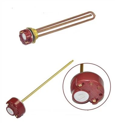 Medený ohrievač vody DN42 1-1 / 4 s termostatom